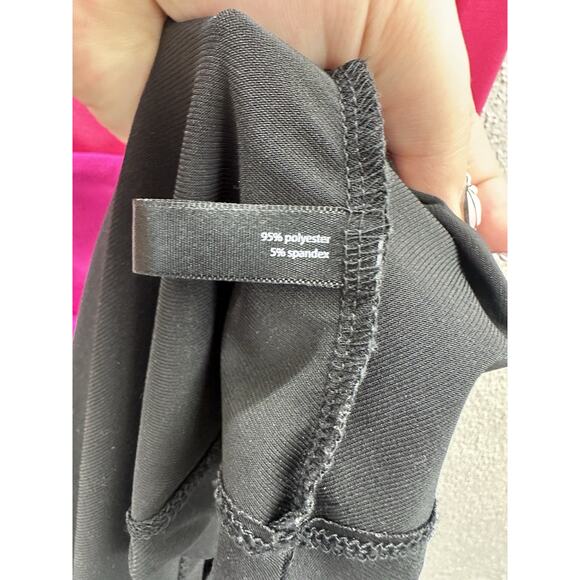 Fashion Bug Womens Dress Size Small Pink Black Sleeveless - Picture 4 of 11